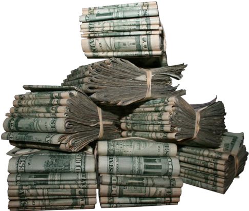 Dollar Stack Png Download - Design Note Cards (pk Of 10) (500x414), Png Download