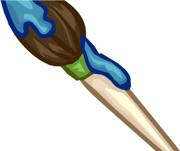 Paint Brush Clipart Transparent - Paintbrush (640x480), Png Download