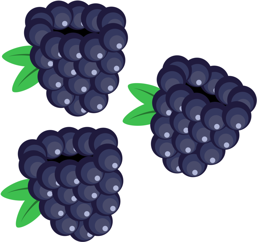 Berry Vector Blackberry Svg Library Download - Mlp Berry Cutie Mark (900x860), Png Download