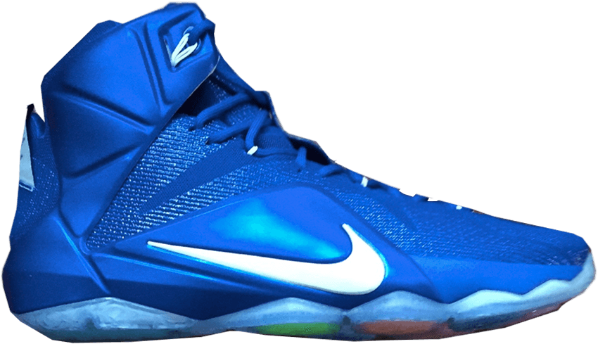 Lebron 12 Pe 'kentucky Wildcats' - Basketball Shoe (850x489), Png Download