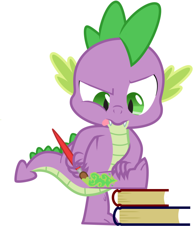 Sycotei-b, Drawing, Paint, Paintbrush, Safe, Simple - Spike Cutie Mark (888x1031), Png Download