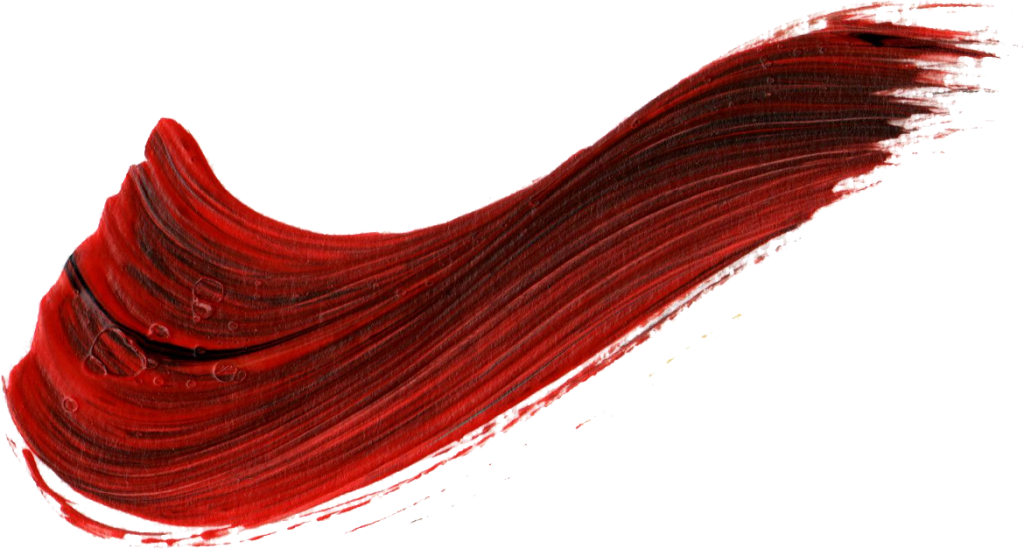 53 Paint Brush Stroke Vol - Maroon Paint Brush (1024x549), Png Download