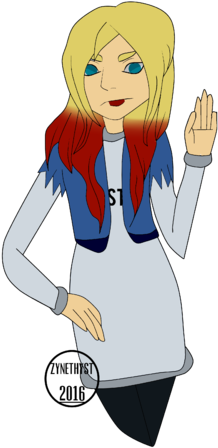 File - Carmella - Cartoon (360x480), Png Download