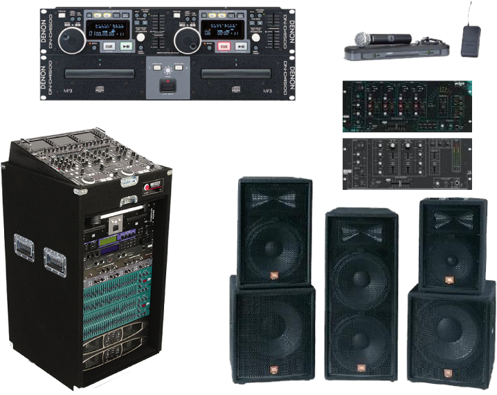 Up Lighting & Special Effects Equipment - Odyssey Cxp1118w Ata Combo Rack (800x600), Png Download