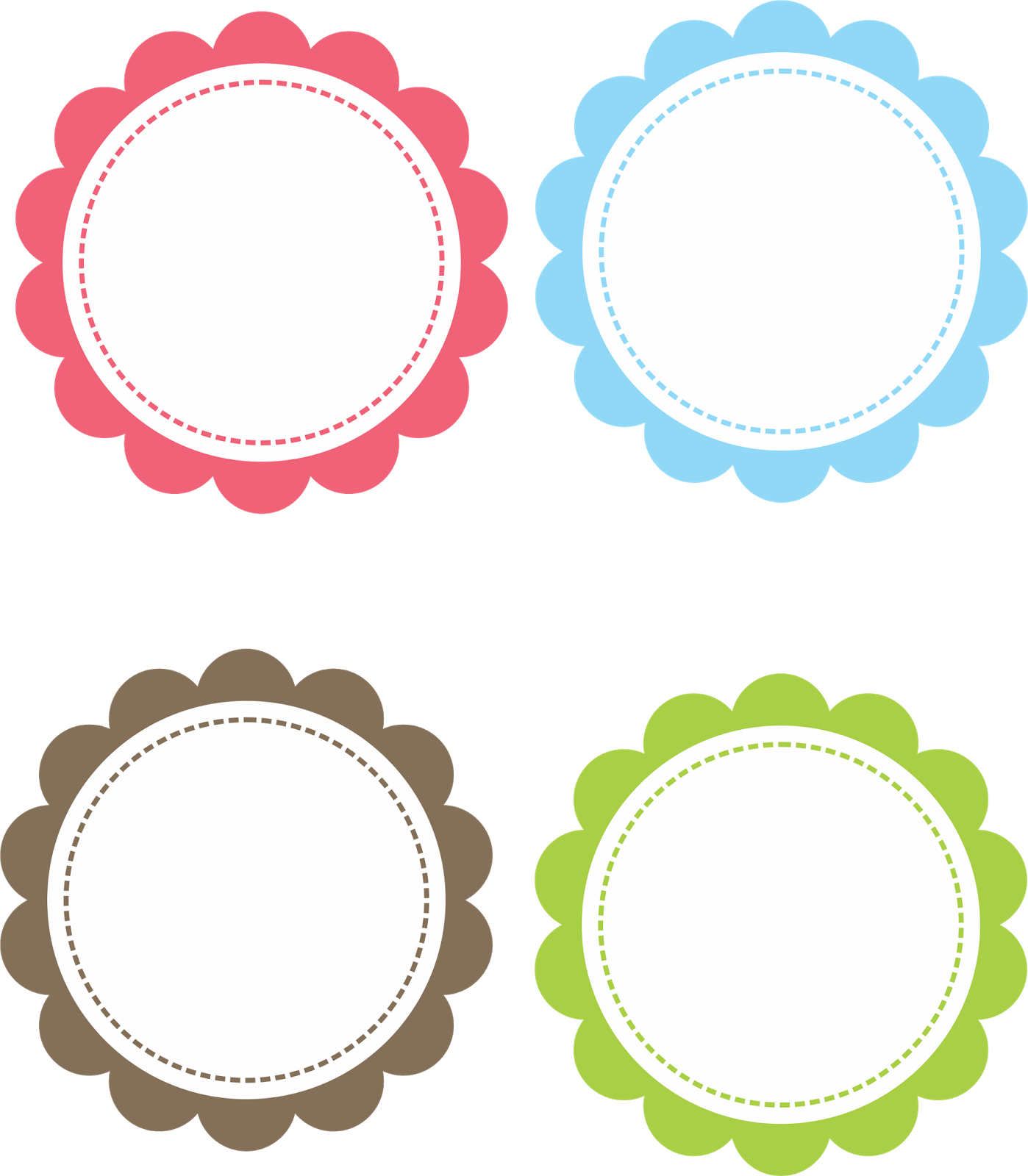 Scalloped Grátis Para Baixar - Tag Png Para Dindin Gourmet (1398x1600), Png Download