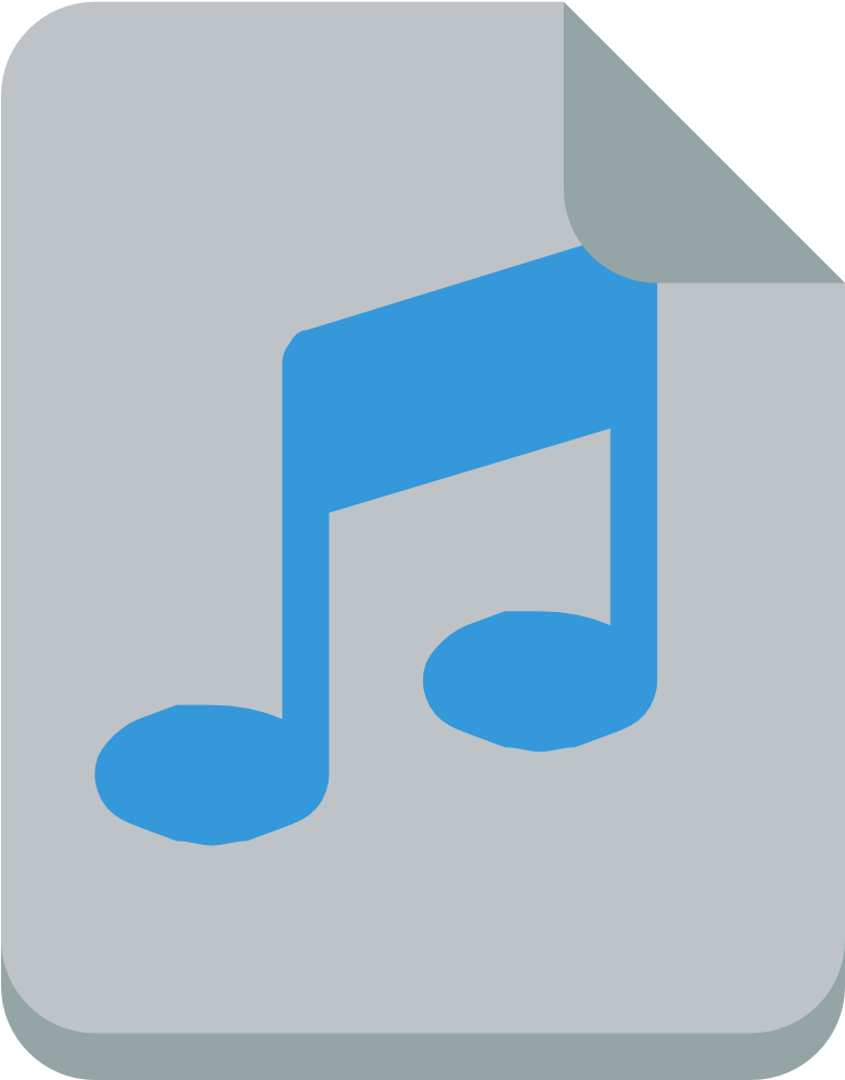 Download Svg Download Png - Sound File Icon (1024x1024), Png Download