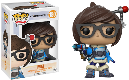 Overwatch Mei Pop - Funko Pop Overwatch Mei (550x550), Png Download