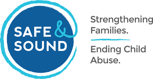 Handwritten Tagline - Safe And Sound Logo (500x259), Png Download