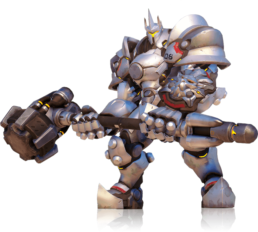 Mei - Reinhardt Overwatch (858x780), Png Download