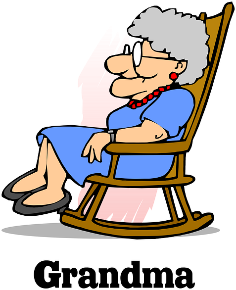 6 Questions From The Porch Swing For Carmella Alessio - Grandmother Clipart Png (564x640), Png Download