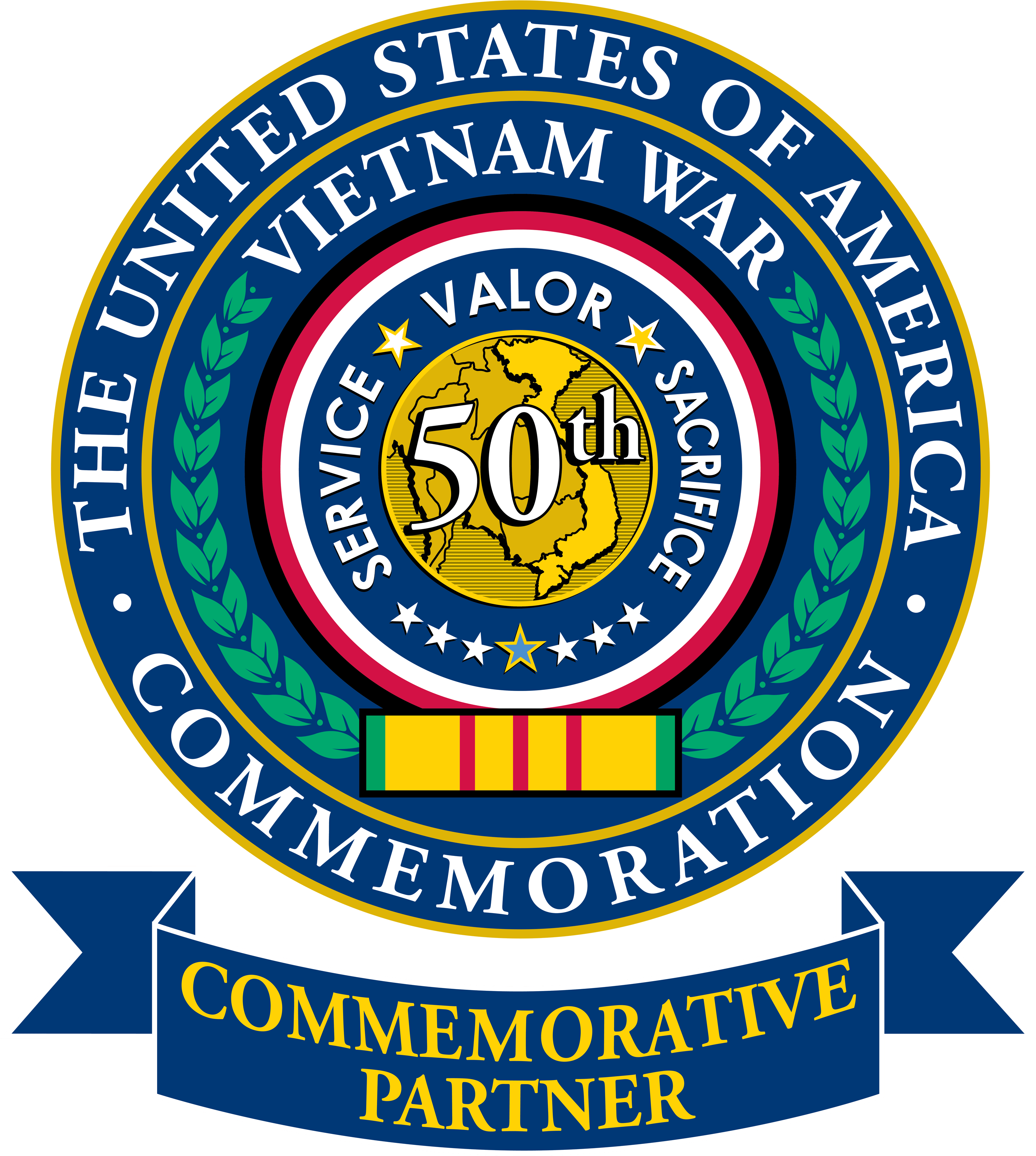 The United States Of America Vietnam War Commemoration - Vietnam War (3300x4092), Png Download