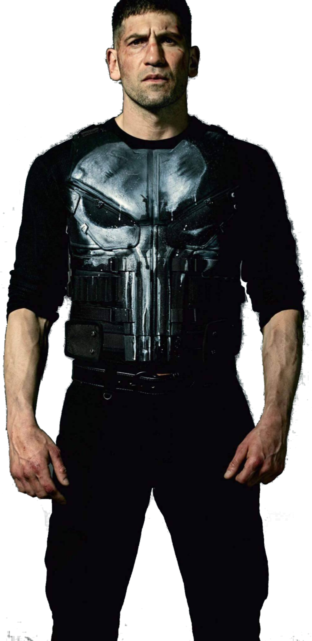 Punisher Png Photo - Mcu Punisher Png (624x1281), Png Download