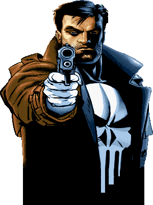 Punisher Capcom (300x400), Png Download