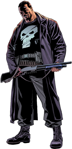 Netflix Punisher Png Jpg Freeuse Download - Punisher Marvel (360x502), Png Download