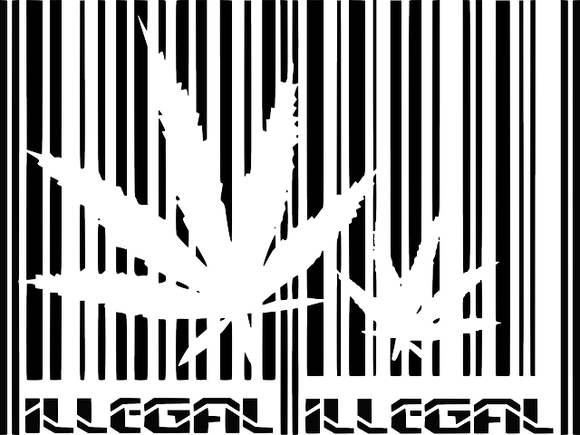 Source - Pixabay - - Weed Barcode Png (580x435), Png Download