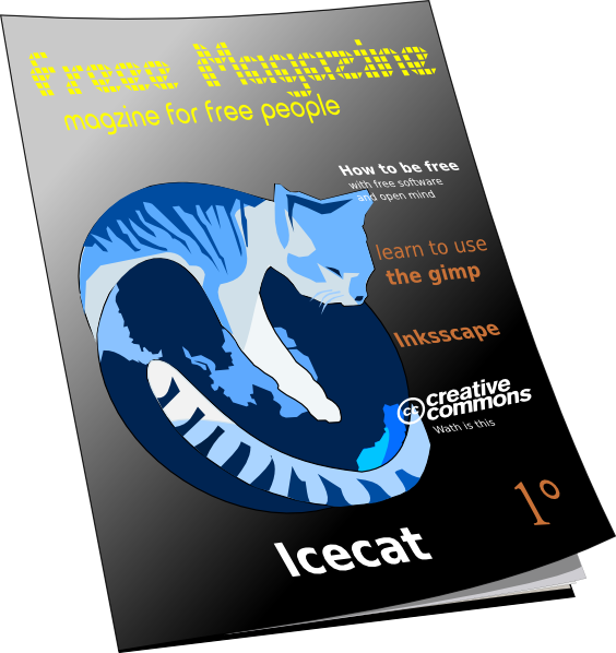 Barcode Clipart Magazine Cover - Magazine Clip Art (564x598), Png Download