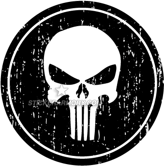 Punisher Logo Png To Disarm Most Effectual Way To Enslave - Punisher Skull (344x350), Png Download
