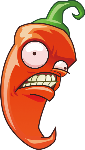 Big Jalapeno - Plants Vs Zombies 2 Jalapeño (273x479), Png Download