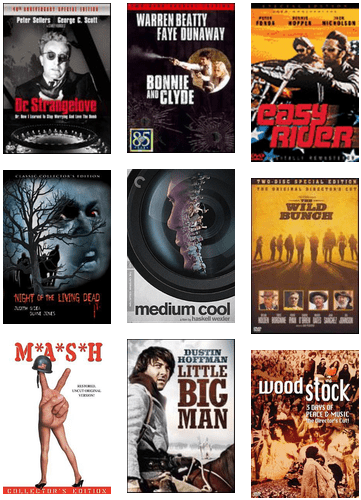 Hollywood And The Vietnam War - Woodstock Dvd (436x545), Png Download