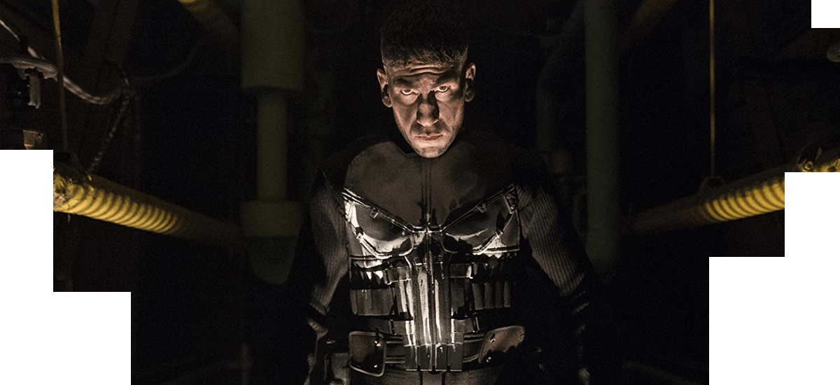 The Punisher - Jon Bernthal The Punisher (1200x550), Png Download