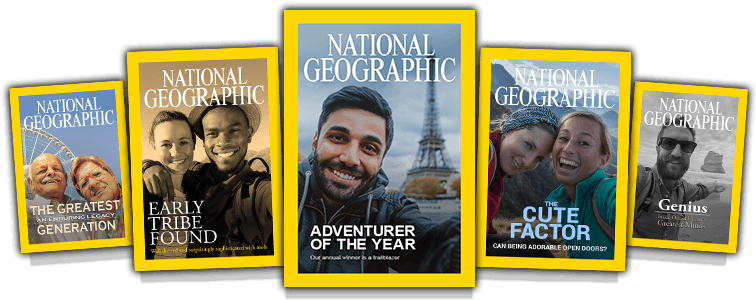 Create Your Cover - National Geographic Cover Maker (806x310), Png Download
