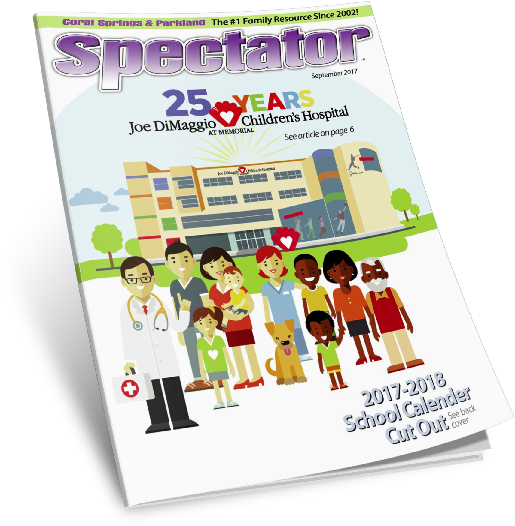 September 2017 Magazine Cover - Banner (2009x2048), Png Download