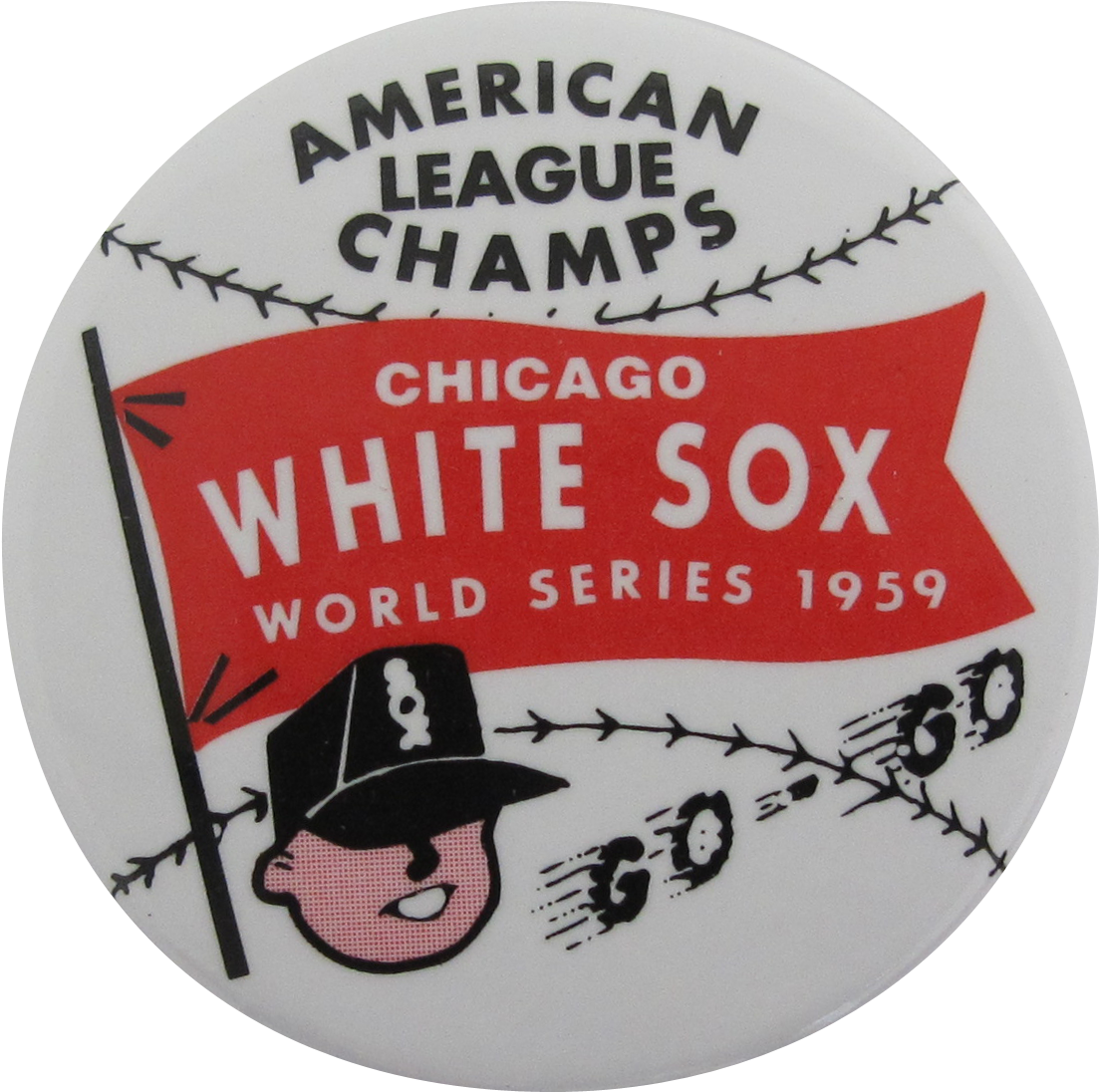American League Champs Chicago White Sox World Series - 1959 Chicago White Sox (1180x1148), Png Download