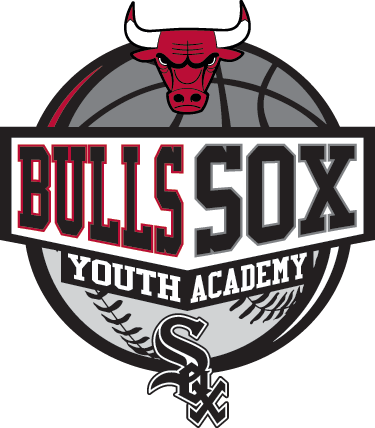 Chicago White Sox Png Logo Banner Royalty Free Download - Bulls Sox Academy Logo (375x428), Png Download