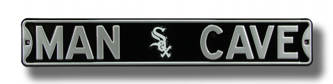 White Sox " - Man Cave Minnesota Vikings Street Sign (478x571), Png Download