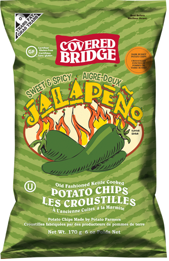 Covered Bridge Chips (332x513), Png Download