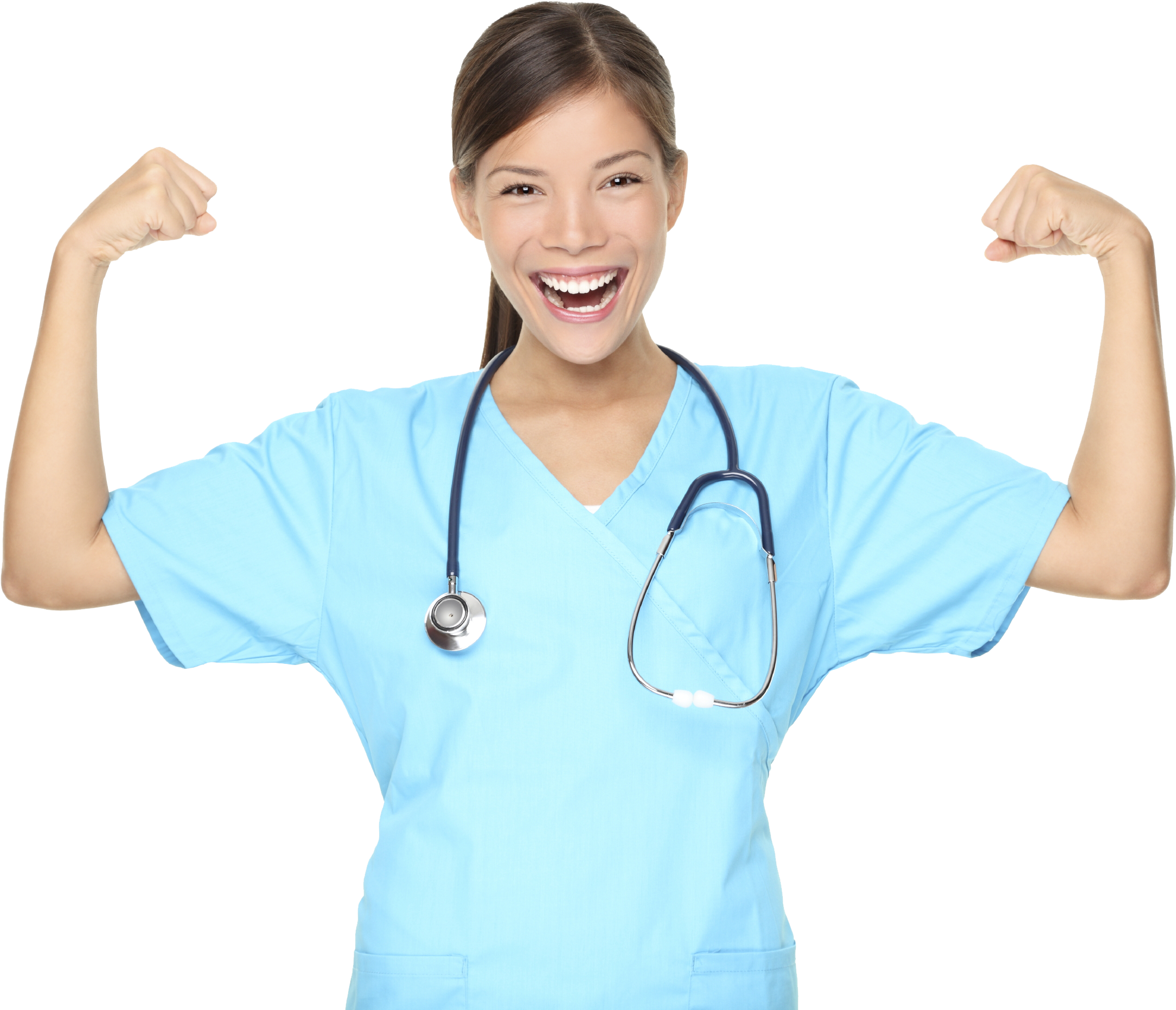 Healthy Nurse (2560x1920), Png Download