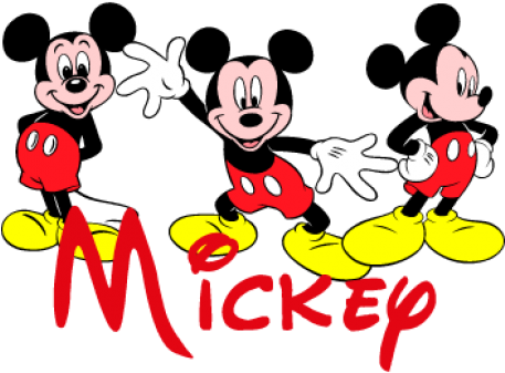 Mickey Vector Ai - Mickey Mouse 3 Hd (518x518), Png Download