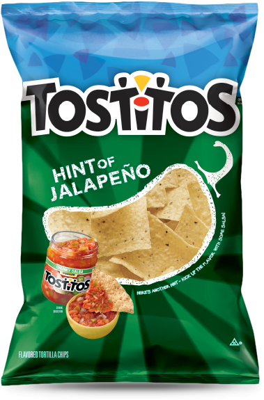 Hint Of Jalapeño - Tostitos Hint Of Jalapeno (400x600), Png Download