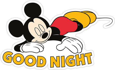 Viber Sticker «mickey Mouse New Classic» - Sticker (490x317), Png Download