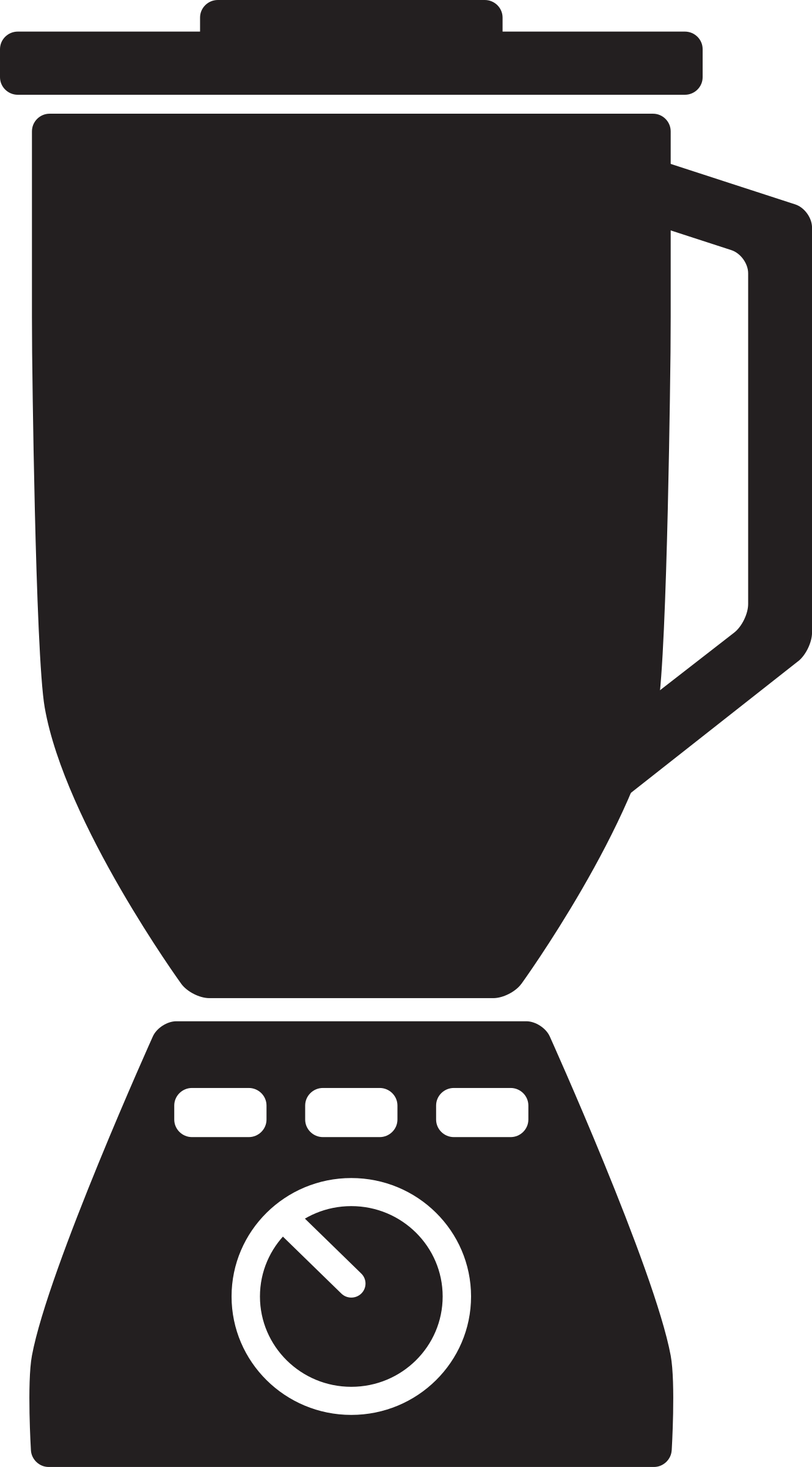Blender Png Transparent Picture - Blender Clipart (1329x2400), Png Download