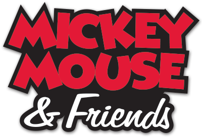 Mickey Logo - Mickey Mouse & Friends Logo (400x400), Png Download