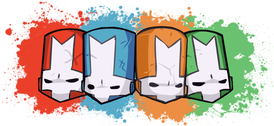Like Party Crashers - Castle Crashers Png (900x405), Png Download