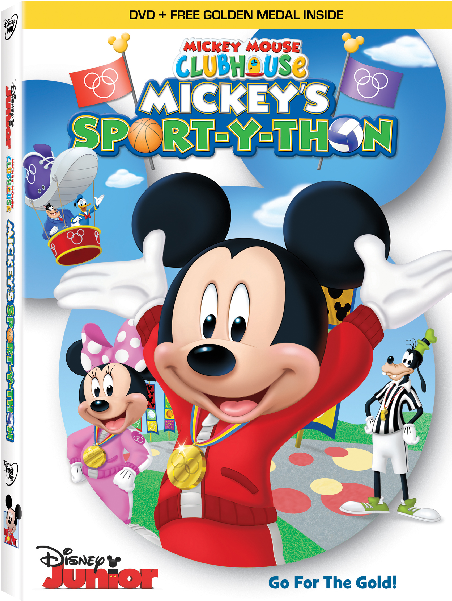 Mickey's Sport Y Thon Dvd - Dvd Mickey Mouse (600x600), Png Download