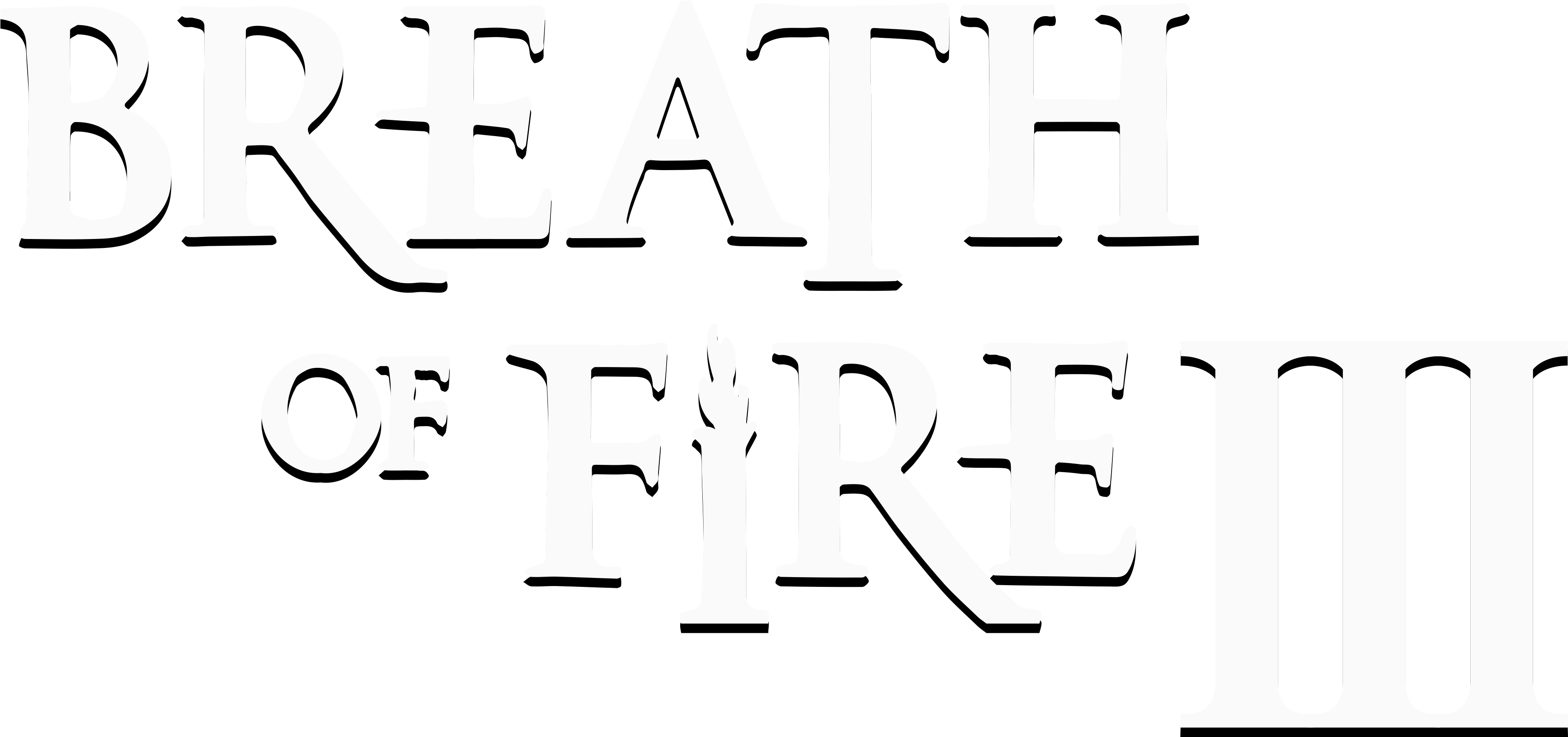 Breath Of Fire Iii - White (3840x2160), Png Download
