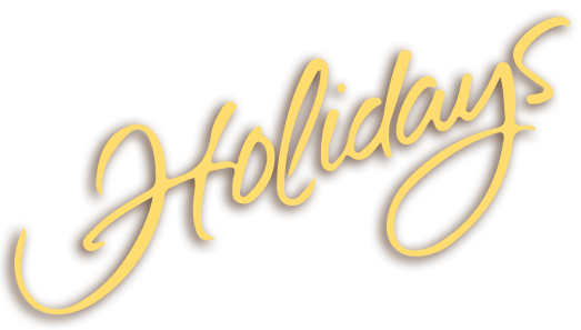 Happyholidays Slider Holidaytext - Calligraphy (523x297), Png Download