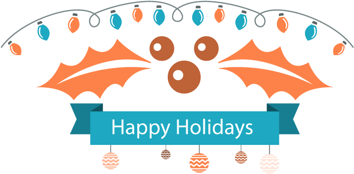 Happy Holidays And A Great New Year 2016 - Holiday (750x422), Png Download