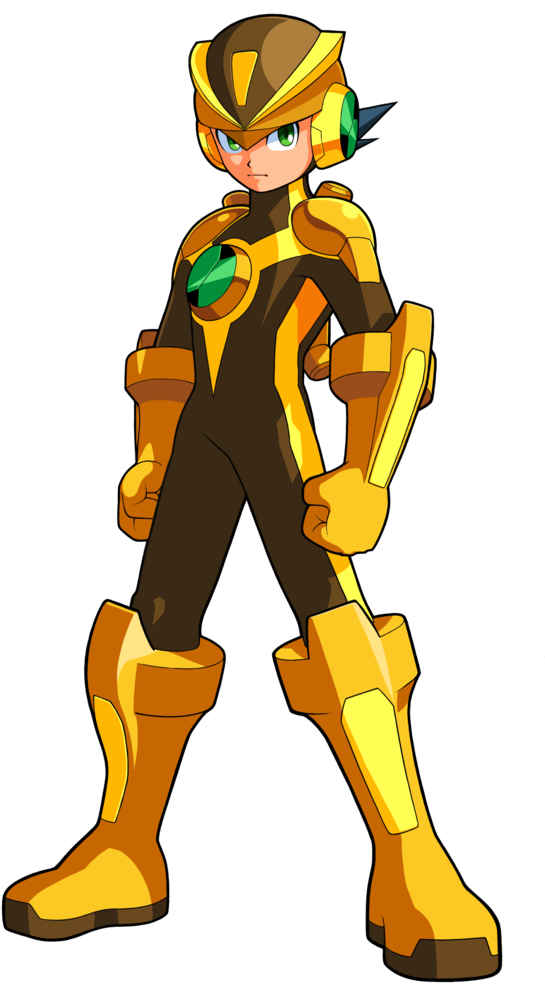 Click To View Full Size Image - Megaman Battle Network Heatman (567x1023), Png Download
