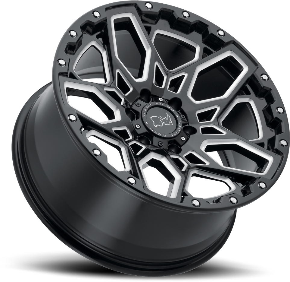 Black Rhino Shrapnel - Black Rhino Wheels Pismo (1000x1000), Png Download