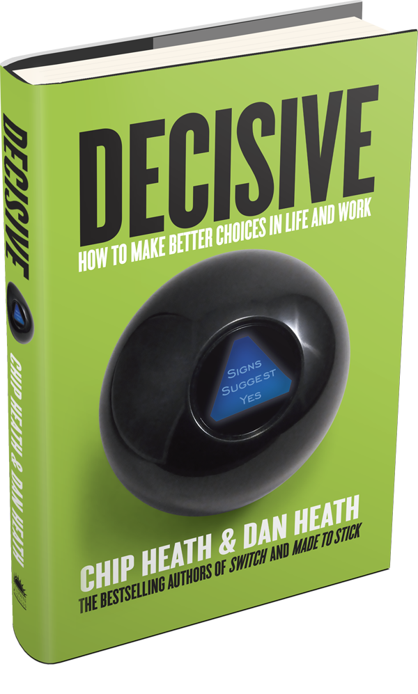 Will 'decisive' Make You A Better Decision Maker - Decisive Chip And Dan Heath (600x997), Png Download