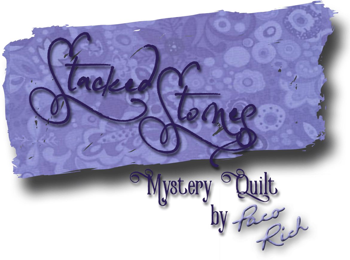 Pj S Crafty Creations Stacked Stones Table Runner And - Blanket (1200x924), Png Download