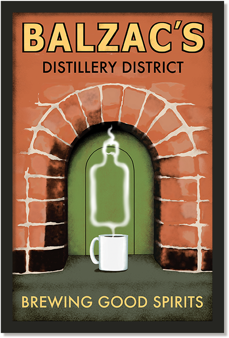 Special Hours - Balzac's Distillery District (500x720), Png Download