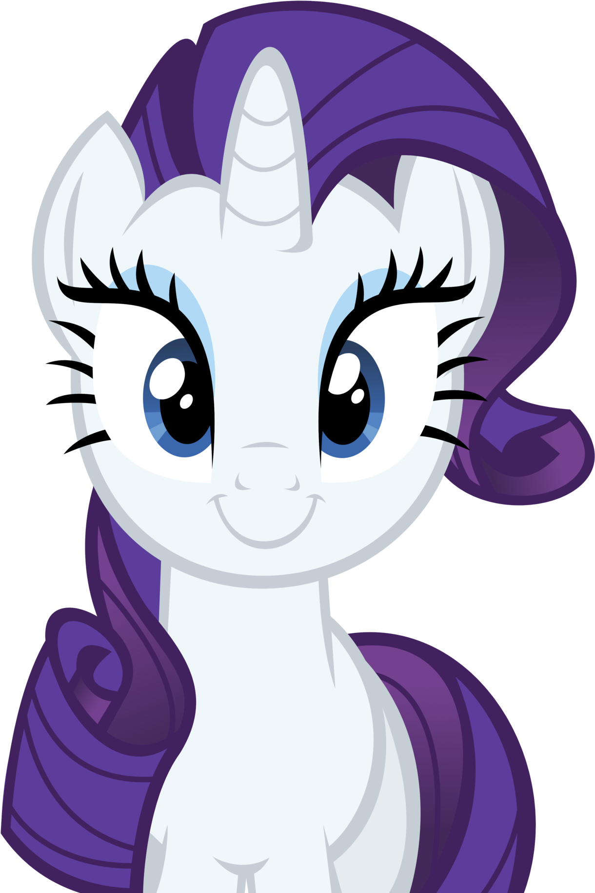 Rarity Pinkie Pie Rainbow Dash Twilight Sparkle Applejack - My Little Pony Rarity Face (1280x1838), Png Download