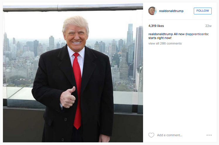 Trump Giving The Thumbs Up - Donald Trump (747x495), Png Download