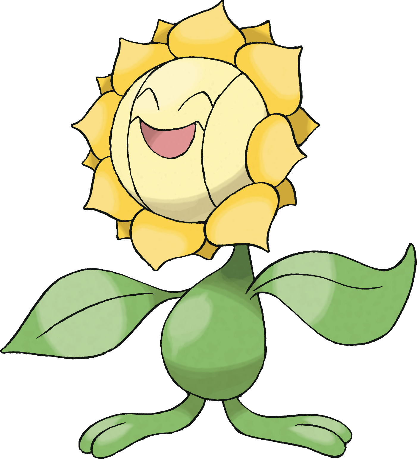 Fr Images A A5 H%c3%a9liatronc-hgss - Pokemon Sunkern (1402x1541), Png Download