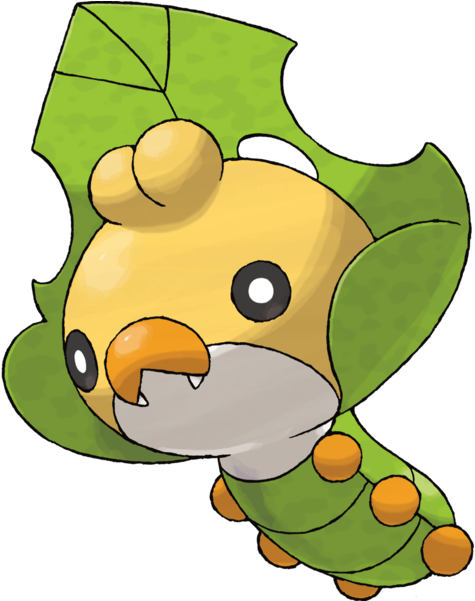 Favorite Bugs - Sewaddle Pokemon (600x600), Png Download
